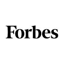Forbes Logo in Black Text and White Background