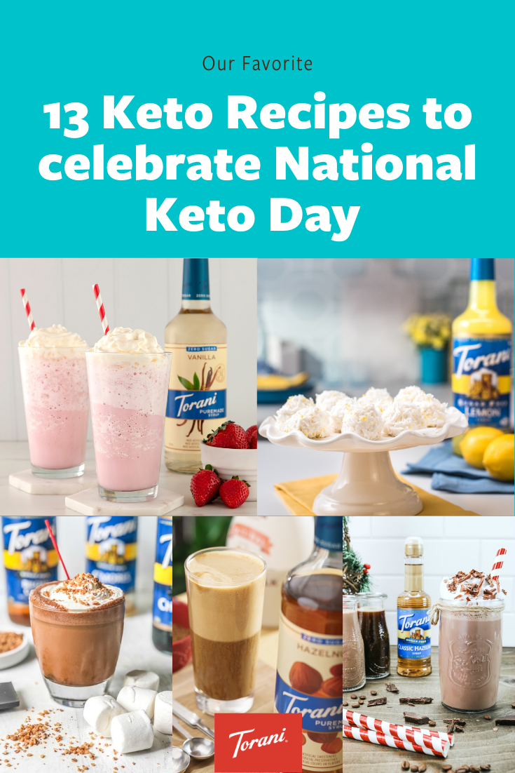 13 keto recipes to celebrate national keto day poster