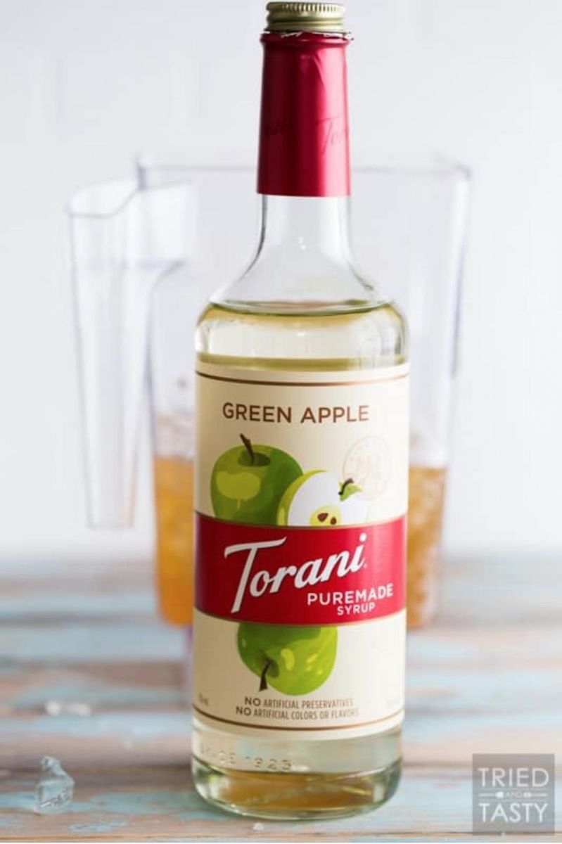 puremade green apple syrup