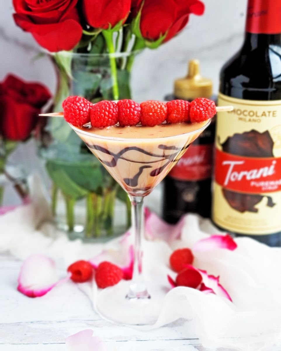 Double Chocolate Raspberry Martini