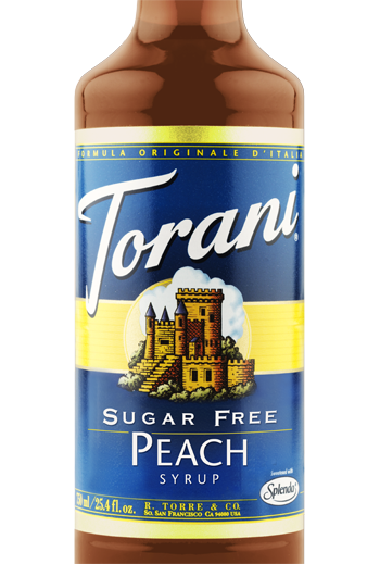 Sugar Free Peach Syrup | Torani