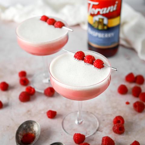Raspberry Russian Cocktail>
