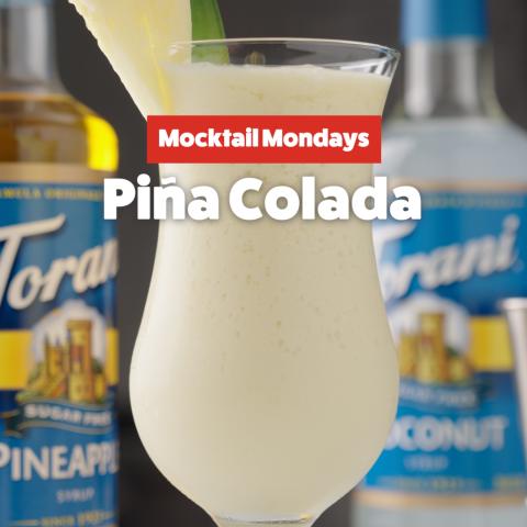 Piña Colada Mocktail>