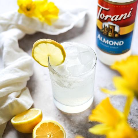 Sparkling Almond Orgeat Lemonade