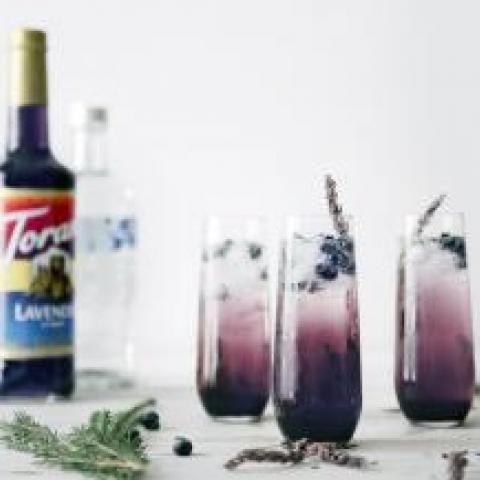 Blueberry Lavender Cocktail