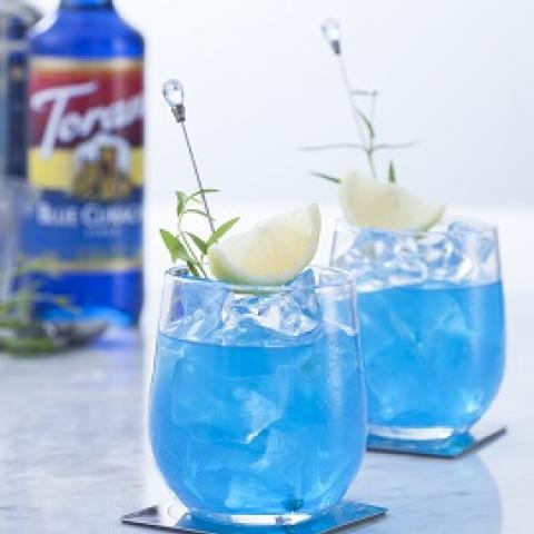 BonCafe Blue Lagoon Cocktail