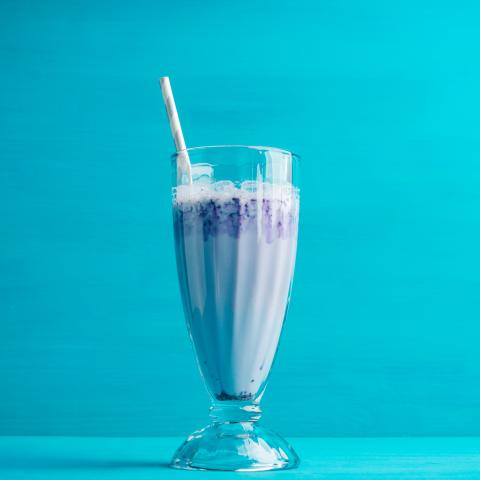 Blue Raspberry Milkshake>