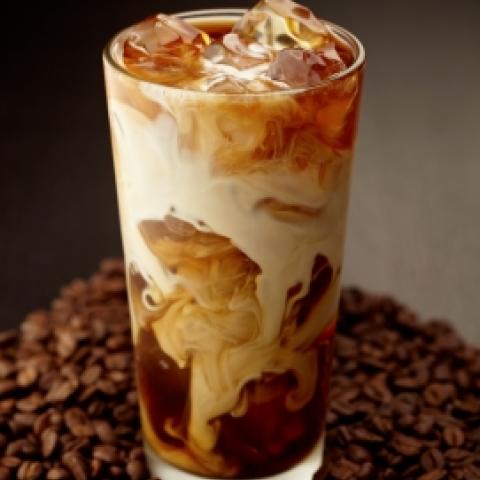 Vanilla Bean Iced Coffee>