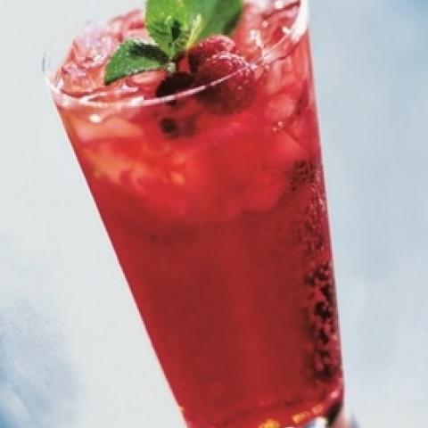 Red Raspberry Italian Soda