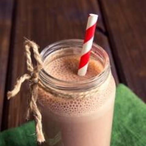 Chocolate Peanut Butter Cup Protein Shake