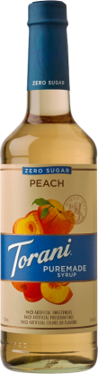 Puremade Zero Sugar Peach Syrup